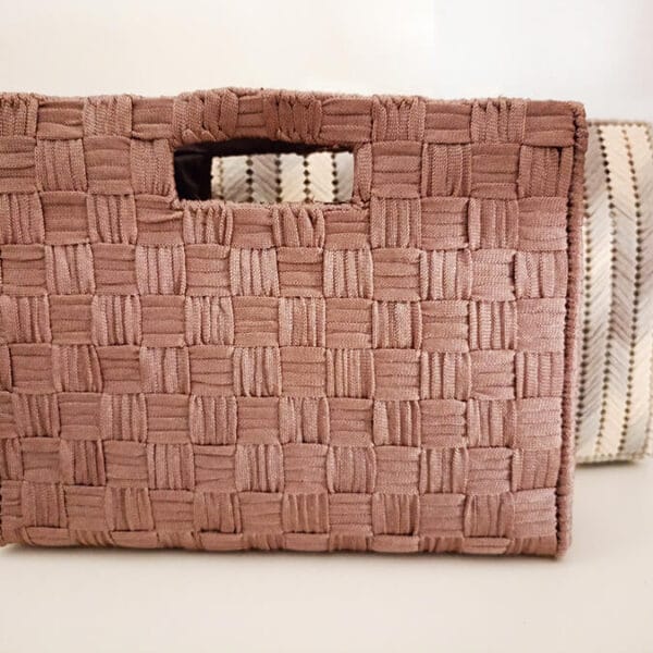 Brown Knitted Bag